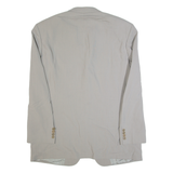 HUGO BOSS Mens Blazer Jacket Grey Wool 90s L