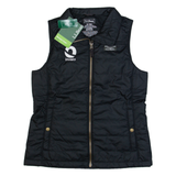 LL BEAN Womens Puffer Gilet Black XS