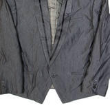 SCHILD Mens Blazer Jacket Grey 90s M