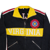 University Of Utah Virginia Mens Track Jacket Black USA XL