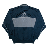 ADIDAS Mens Track Jacket Blue L