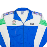 ASICS Italia Mens Track Jacket Blue 90s Colourblock M