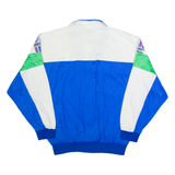 ASICS Italia Mens Track Jacket Blue 90s Colourblock M