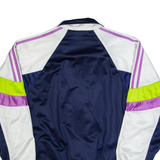 ADIDAS Mens Track Jacket Blue Colourblock M