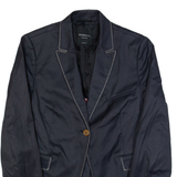 MARELLA Womens Blazer Jacket Blue S