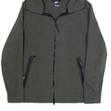 NIKE Mens Track Jacket Green Hooded M