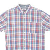 TOMMY HILFIGER Denim Mens Formal Shirt Blue Check L