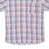 TOMMY HILFIGER Denim Mens Formal Shirt Blue Check L