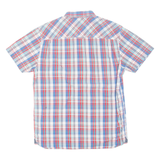 TOMMY HILFIGER Denim Mens Formal Shirt Blue Check L