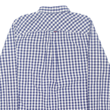 TOMMY HILFIGER Regular Fit Mens Shirt Blue Check Long Sleeve M