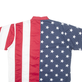 REDHEAD USA Mens Shirt Blue Crazy Pattern XL