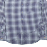 TOMMY HILFIGER Heritage Poplin Mens Shirt Blue Check Long Sleeve M