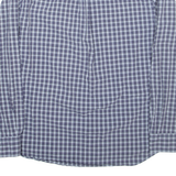 TOMMY HILFIGER Heritage Poplin Mens Shirt Blue Check Long Sleeve M