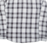 TOMMY HILFIGER Insulated Mens Shirt Grey Check Long Sleeve S