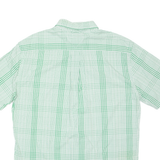 TOMMY HILFIGER Mens Shirt Green Check L