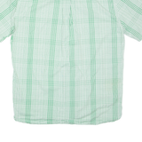 TOMMY HILFIGER Mens Shirt Green Check L