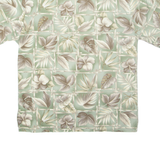 PIERRE CARDIN Mens Shirt Green Floral M