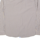 NAUTICA Mens Shirt Blue Gingham Long Sleeve XL