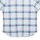 TIMBERLAND Mens Shirt Blue Check L