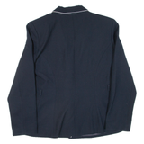 ALLUMETTE Womens Blazer Jacket Blue M