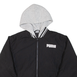 PUMA Mens Jacket Black Hooded S