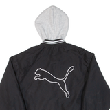 PUMA Mens Jacket Black Hooded S