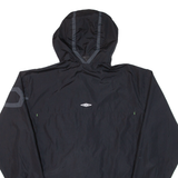 UMBRO Mens Rain Coat Black L