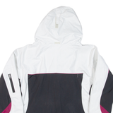 COLUMBIA Womens Rain Coat Black Hooded XL