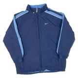 NIKE Mens Coat Blue L