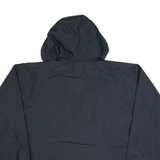 CHAMPION Mens Anorak Jacket Black USA Hooded XL