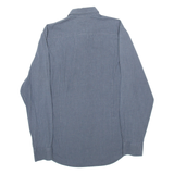 TOMMY HILFIGER New York Fit Mens Shirt Blue Check Long Sleeve M
