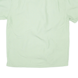 ISLAND REPUBLIC Mens Plain Shirt Green M