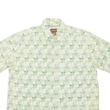 ST JOHNS BAY Mens Shirt Green Geometric XL