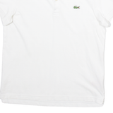 LACOSTE LIVE Mens Polo Shirt White S