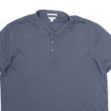 CALVIN KLEIN Mens Polo Shirt Grey XL