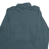 CAMPUS Mens Polo Shirt Green Long Sleeve M