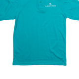 CRYSTAL Mens Polo Shirt Green S