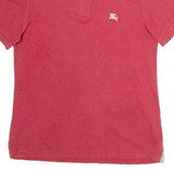 BURBERRY BRIT Mens Polo Shirt Red L