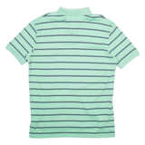 POLO RALPH LAUREN Mens Polo Shirt Green Striped L