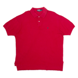 POLO RALPH LAUREN Mens Polo Shirt Red L