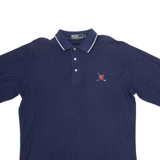 POLO RALPH LAUREN Mens Polo Shirt Blue L