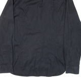 TED BAKER Mens Plain Shirt Black Long Sleeve S
