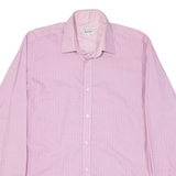 TED BAKER Mens Shirt Pink Long Sleeve S