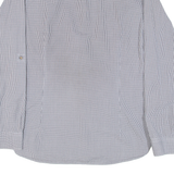 TED BAKER Mens Shirt Blue Gingham Long Sleeve S