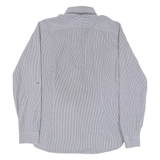 TED BAKER Mens Shirt Blue Gingham Long Sleeve S