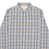 ORIGINAL PENGUIN Slim Fit Mens Shirt Blue Check Long Sleeve M