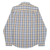 ORIGINAL PENGUIN Slim Fit Mens Shirt Blue Check Long Sleeve M