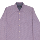 TED BAKER Mens Shirt Purple Long Sleeve M