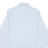 TED BAKER Mens Plain Shirt Blue Long Sleeve S
