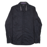 TED BAKER Mens Shirt Black Long Sleeve S